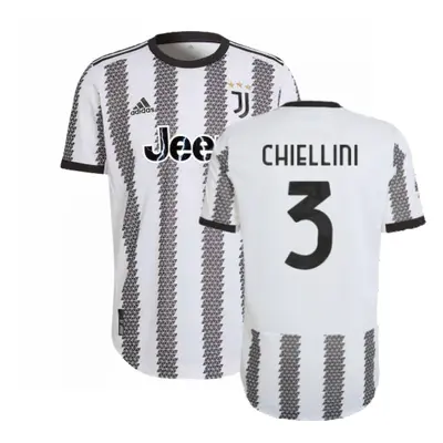 (XL) Juventus Authentic Home Shirt (CHIELLINI 3)