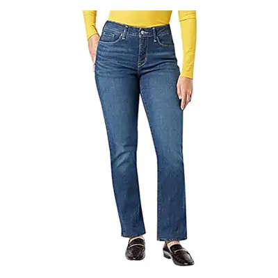 Signature by Levi Strauss & Co. Gold Women's Curvy Totally Shaping Straight Jeans Available in P