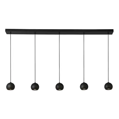 Searchlight Eindhoven Light Matt Black Bar Pendant