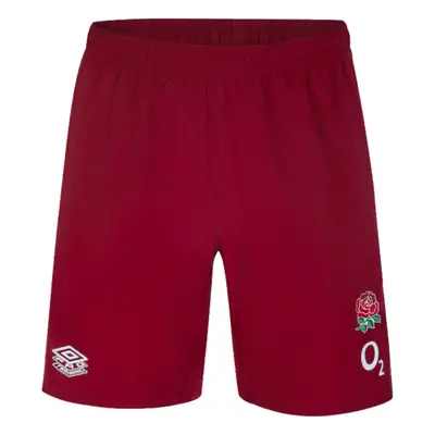 (L) England Rugby Contact Training Short (Tibetan Red)