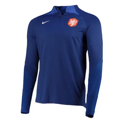 (L) Holland Dri-FIT Knit Football Drill Top (Blue)