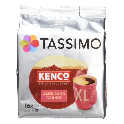 Tassimo Kenco Americano Grande Coffee Pods (16 pods, servings)