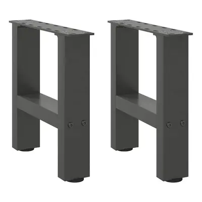 (anthracite, x (30-31) cm) vidaXL Coffee Table Legs Desk Legs Metal Furniture Legs Bar Stand DIY