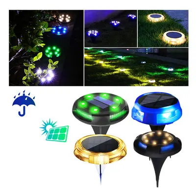 12 LED Solar Ground Light Floor Decking Night Lamp IP65 Waterproof Outdoor Garden Lawn Path Lamp