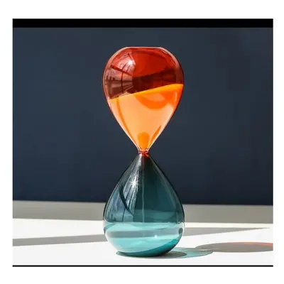 5/15/30/60 Min Two-color Hourglass Timer Home Decor Desk Living Room Decoration Kitchen Tools G