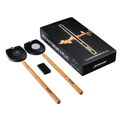 AeroBand PocketDrum Plus Electric Air Drum Set Sticks, with Drumsticks, Pedals, Bluetooth and So