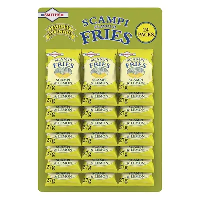 Smith's Savoury Selection Scampi & Lemon Fries 27g (Sheet of Bags)