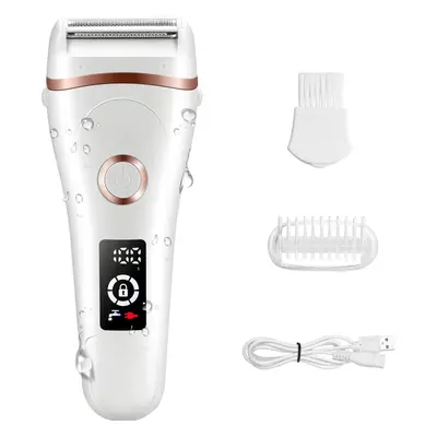 Chronus Electric Razor for Women,Wet & Dry Rechargeable Cordless Painless Lady Electric Shaver B