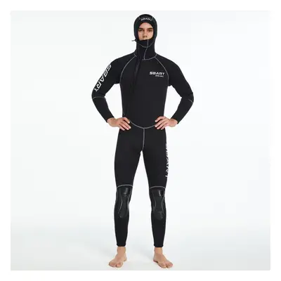 (as the picture, XXL) 1.5mm Scr Neoprene Wetsuit Men One-piece Suits Keep Warm Surf Scuba Diving