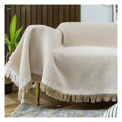 (khaki, 180x300cm) Sofa Cover Blanket Woven Towel For Living Room Furniture Decor Tapestry Couch