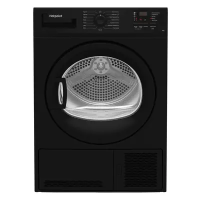 Hotpoint C HD C92 BBGD UK tumble dryer Freestanding Front-load kg B Black