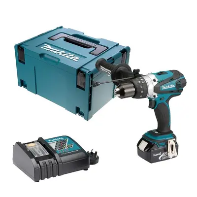 Makita DHP458RF LXT 18v Combi Hammer Drill - Battery - Replaces BHP458