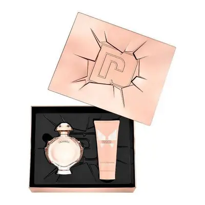 Paco Rabanne Olympea Eau de Parfum Women's Perfume Gift Set Spray (80ml) with Body Lotion