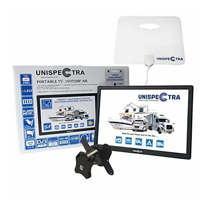 Unispectra inch Smart Ready HD LED Digital Freeview 12V TV / 240V & FM Tuner, USB Media Player, 