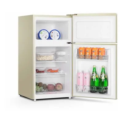 84litre Mini RETRO Fridge Freezer Class E Cream