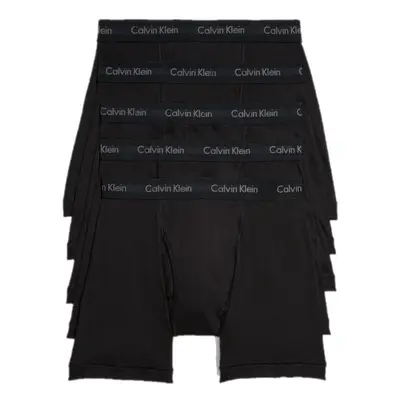 Calvin Klein Men's Cotton Classics 5-pack Boxer Brief Black Small