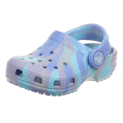 Crocs Classic Marbled Tie Dye Clog Moon Jelly/Multi US Unisex Little Kid