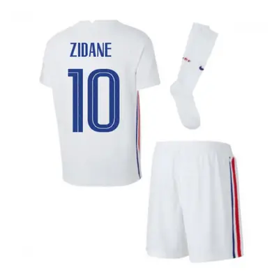 (MB) France Away Nike Little Boys Mini Kit (ZIDANE 10)