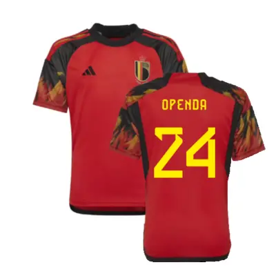 (XXL) Belgium Home Shirt (Kids) (Openda 24)