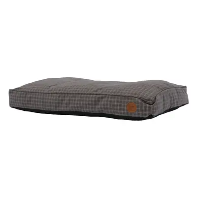 Ancol Grey Check Dog Mattress Soft Comfortable Machine Washable Pet Puppy Bed 100x70cm