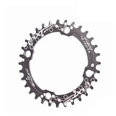 (Black, 34T) 32/34/36/38T Mountain Bike Discs Bike Components Round Narrow Wide Chainring Bicycl