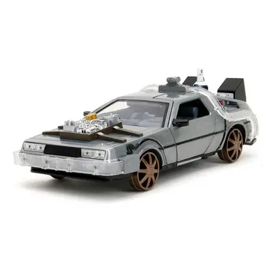 Back to the Future Diecast Model 1/24 Time Machine Model