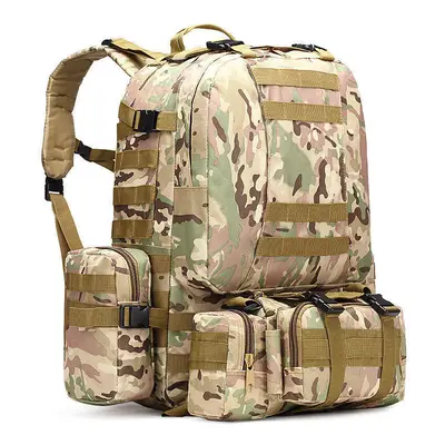 (style 8) 50L Tactical Backpack in Military Bags Army Rucksack Backpack Molle Outdoor Sport Bag 