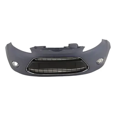 Ford Fiesta Front Bumper Kit Primed With Chrome Frame