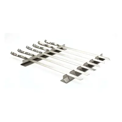 Best of BBQ Stainless Steel Kebab Rack with x Skewers Set