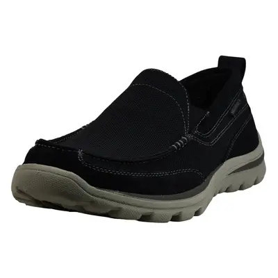 Skechers Men's Superior Milford Slip-On Loafer Black X-Wide