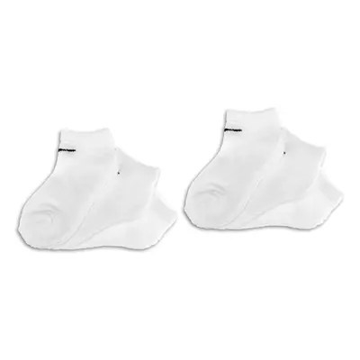 Nike Kids Young Athletes No Show Socks White Pairs Size 7C-10C/4-5