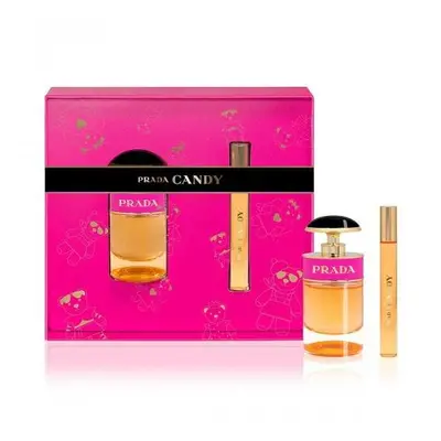 Prada Candy Pcs Set For Women: Oz Eau De Parfum Spray + 0.33 Oz Eau De Parfum Rollerball