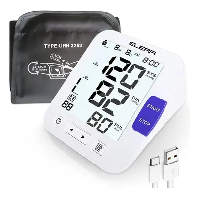 (With Cuff CM) Large Screen Blood Pressure Monitor, Extra Large Cuff 32-52cm Home Blood Pressure