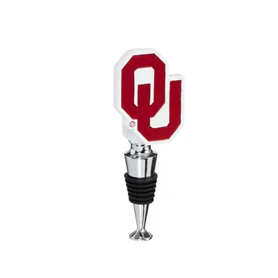 Oklahoma Sooners Wine Bottle Stopper Logo Special Order