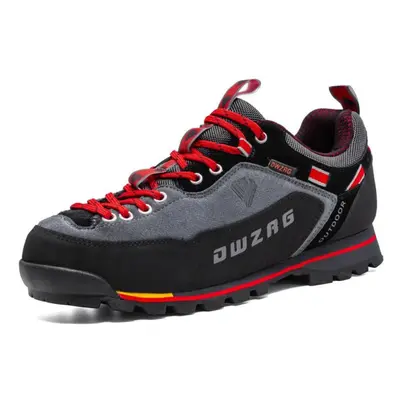 (red, 43) Waterproof Hiking Shoes Mountain Climbing Shoes Outdoor Hiking Boots Trekking Sport Sn