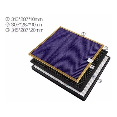 3pcs High Quality Oem, Ac4121+ac4123+ac4124 Filters For Philips Ac4002 Ac4004 Ac4012 Air Purifie