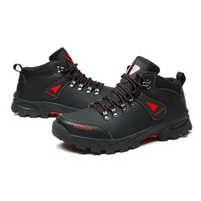 (black, 47) Men&apos;s Outdoor Shoes Hiking Shoes Non-slip Wear-resistant Hiking Shoes