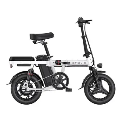 ENGWE T14 Folding Electric Bike 250W Power Motor - White