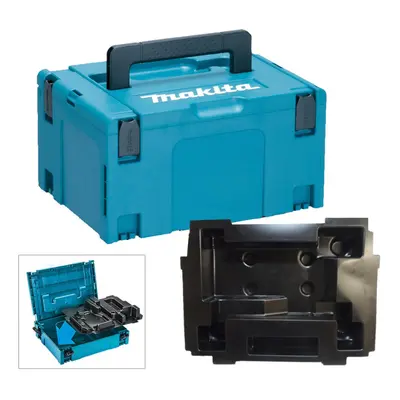 Makita 18v Autofeed Screwgun Makpac Tool Case and Inlay for DFR550 DFR440