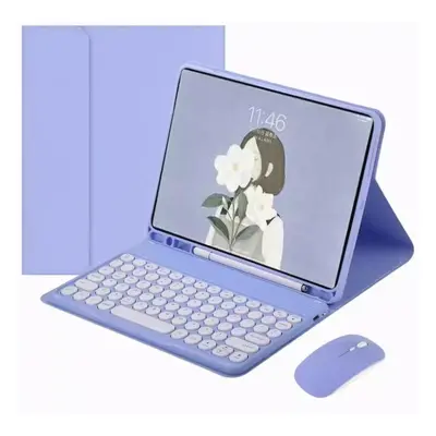 (light purple, redmi pad 10.6) Keyboard Case With Mouse For Xiaomi Redmi Pad Se 11" Magnetic Tab