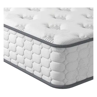 (king) 9.8 Inch Tight Top Pocket Sprung Mattress Medium