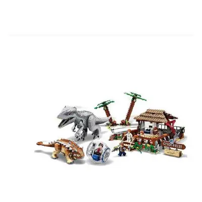 (11580 (No box)) Jurassic World Dinosaur Set With 10925 10920 Model Building