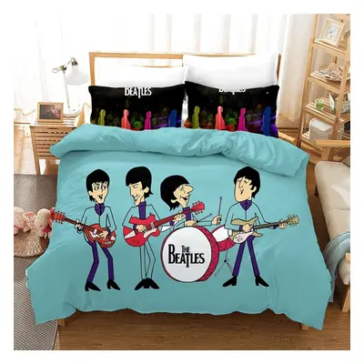 (Style 12, King) The Beatles Bedding Cover Single Double King Duvet Cover