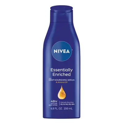 NIVEA Essentially Enriched Body Lotion for Dry Skin, Fl Oz Bottle