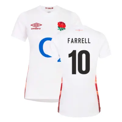 (XXL) England Rugby Red Roses Rugby Jersey (Ladies) (Farrell 10)