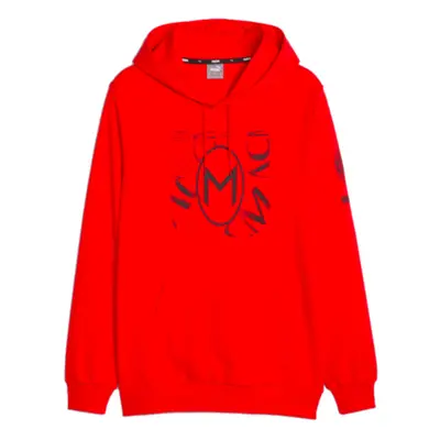 (L) AC Milan FtblCore Graphic Hoody (Red)