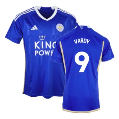 (3XL) Leicester City Home Shirt (Vardy 9)