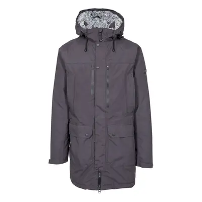 (XS, Dark Grey) Trespass Mens Waterproof Parka Jacket Quaintonring