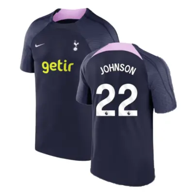 (M) Tottenham Strike Dri-Fit Training Shirt (Marine) (Johnson 22)