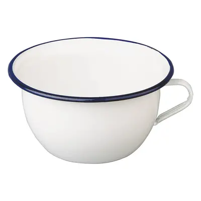 IBILI Chamber pot Blanca 3,5 l of Enamelled Steel, White/Blue, x x cm